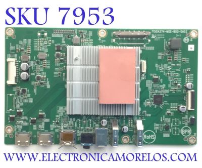 MAIN PARA MONITOR DELL / NUMERO DE PARTE GQJCB0DL001 / 715GA374-M0E-B00-0H5I / NUMERO DE PANEL TPM315WQ1 /  MODELO S3220DGFC